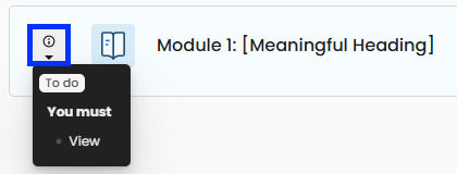 Moodle - Activity Completion - Student View - Automatic Before